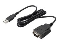 HP - Seriell adapter - USB - RS-232 x 1 - svart - för HP 34, Z1 G9; Elite 600 G9, 800 G9, t655; Pro 260 G9, 400 G9, t550; ProOne 440 G9 J7B60AA