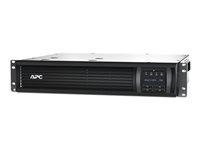 APC Smart-UPS 750VA LCD RM - UPS (kan monteras i rack) - AC 110/120/127 V - 500 Watt - 750 VA - Ethernet, RS-232, USB - utgångskontakter: 6 - 2U - Kanada, Förenta Staterna - svart - med APC SmartConnect - för P/N: AR4024SPX432, NBWL0356A, SCL500RM1UNC, SMTL1000RM2UC, SMTL750RM2UC, SMX2000LVNCUS SMT750RM2UC
