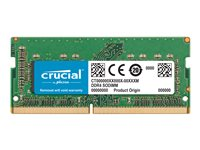 Crucial - DDR4 - modul - 16 GB - SO DIMM 260-pin - 2666 MHz / PC4-21300 - CL19 - 1.2 V - ej buffrad - icke ECC CT16G4S266M