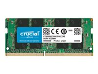 Crucial - DDR4 - modul - 4 GB - SO DIMM 260-pin - 2666 MHz / PC4-21300 - CL19 - 1.2 V - ej buffrad - icke ECC CT4G4SFS8266T
