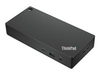 Lenovo - Dockningsstation - USB-C - HDMI, 2 x DP - 1GbE - 90 Watt - Nordiska länderna 40AY0090MX