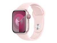 Apple - Band för smart klocka - 41 mm - storlek M/L - Light Pink MT303ZM/A