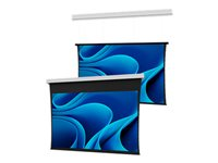 Da-Lite Myriad Conceal Series - Projektorduk - HDTV format - takmontering - motoriserad - 220 V - 193" (490 cm) - 16:9 - Matte White - vit - TAA-kompatibel DL100306EL