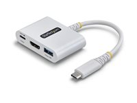 Startech - Dockningsstation - USB-C - HDMI - 140 Watt 168W-USBC-MULTIPORT