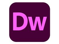 Adobe Dreamweaver CC for teams - Subscription Renewal - 1 namngiven användare - akademisk - Value Incentive Plan - Nivå 1 (1-9) - 0 punkter - enbart för Partner Price Lock - Win, Mac - EU English 65263338BB01A12