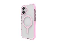 Zagg Santa Cruz Snap - Baksidesskydd för mobiltelefon - MagSafe-kompatibilitet - rosa sorbet - för Apple iPhone 17 702318928