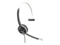 Cisco 531 Wired Single - Headset - på örat - kabelansluten - för IP Phone 68XX, 78XX, 88XX; Unified IP Phone 79XX CP-HS-W-531-RJ=