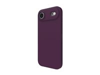 ZAGG Manhattan Snap - Baksidesskydd för mobiltelefon - MagSafe-kompatibilitet - silikon - svart körsbär - för Apple iPhone Air 702319061