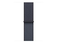 Apple - Slinga för smart klocka - 40mm - 130 - 200 mm - ankare blå - för Watch Hermès Series 7, Hermès Series 9, SE 3, Series 10, Series 11, Series 8, Series 9 MFF64ZM/A