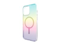 ZAGG Milan Snap - Baksidesskydd för mobiltelefon - MagSafe-kompatibilitet - grafen - regnbågsskimrande - för Apple iPhone 16 Pro Max 702315113