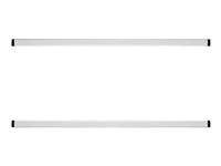 Multibrackets M - Monteringskomponent (2 VESA-adaptrar) - för platt panel - stål - vit epoxy - skärmstorlek: från 90 tum 7350073731206