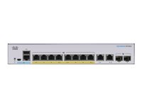 Cisco Business 250 Series CBS250-8FP-E-2G - Switch - L3 - smart - 8 x 10/100/1000 (PoE+) + 2 x kombinations-SFP - rackmonterbar - PoE+ (120 W) CBS250-8FP-E-2G-EU
