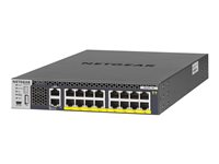 NETGEAR M4300-16X - Switch - L3 - Administrerad - 16 x 100/1000/2.5G/5G/10GBase-T (PoE+) - rackmonterbar - PoE+ (199 W) XSM4316PA-100NES