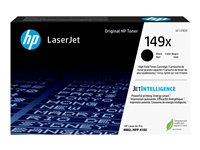 HP 149X - Hög kapacitet - svart - original - LaserJet - tonerkassett (W1490X) - för LaserJet Pro 4002, MFP 4102 W1490X