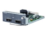HPE 2-port QSFP+ Module - Expansionsmodul - 40Gb Ethernet x 2 - för HPE 5510 2-port QSFP+ Module JH155A