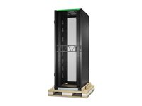 APC NetShelter SX Gen 2 - Rack skåp - 750 W x 1070 D mm, 1134 kg, stötdämpande förpackning - golvstående - svart - 42U - 19" AR3150SPB2