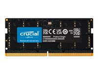 Crucial - DDR5 - modul - 32 GB - SO DIMM 262-pin - 4800 MHz / PC5-38400 - CL40 - 1.1 V - ej buffrad - icke ECC CT32G48C40S5T