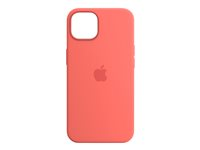 Apple - Baksidesskydd för mobiltelefon - med MagSafe - silikon - pink pomelo - för iPhone 13 MM253ZM/A