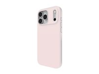 ZAGG Manhattan Snap - Baksidesskydd för mobiltelefon - MagSafe-kompatibilitet - silikon - rosa rouge - för Apple iPhone 17 Pro Max 702319079