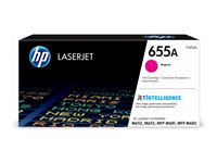 HP 655A - Magenta - original - LaserJet - tonerkassett (CF453A) - för Color LaserJet Managed Flow MFP M681; LaserJet Enterprise Flow MFP M681, MFP M682 CF453A