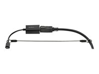 StarTech.com Säkerhetslåskablar - paket med 10 - stål - justerbar - Säkerhetskabel - silver - 30 cm - TAA-kompatibel (paket om 10) CONNLOCKPK10