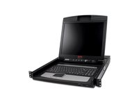 APC LCD Console - KVM-konsol - 17" AP5717R