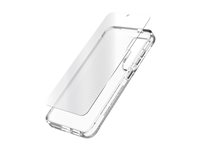 Zagg Luxe + Glass 360 - Baksidesskydd för mobiltelefon - grafen - för Samsung Galaxy S24 100513693