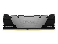 Kingston FURY Renegade - DDR4 - modul - 32 GB: 1 x 32 GB - DIMM 288-pin - 3600 MT/s / PC4-28800 - CL18 - 1.2 V - ej buffrad - icke ECC - svart KF436C18RB2/32