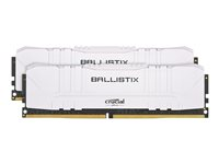 Ballistix - DDR4 - sats - 32 GB: 2 x 16 GB - DIMM 288-pin - 3000 MHz / PC4-24000 - CL15 - 1.35 V - ej buffrad - icke ECC - vit BL2K16G30C15U4W