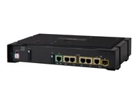 Cisco Catalyst Rugged Series IR1821 - - router - 4-ports-switch - 1GbE - WAN-portar: 2 - DIN-skenmonterbar, väggmonterbar IR1821-K9