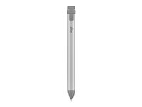 Logitech Crayon - Digital penna - trådlös - grå 914-000052
