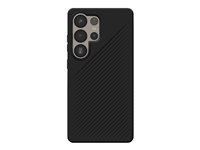 ZAGG Luxe - Baksidesskydd för mobiltelefon - svart - för Samsung Galaxy S25 Ultra 702317263