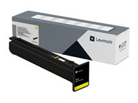 Lexmark - Gul - original - box - tonerkassett LCCP - för Lexmark CX961se, CX962se, CX963se 77L0H40