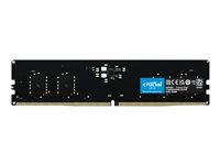 Crucial - DDR5 - modul - 8 GB - DIMM 288-pin - 4800 MHz / PC5-38400 - CL40 - 1.1 V - ej buffrad - icke ECC CT8G48C40U5