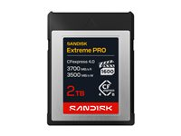 SanDisk Extreme PRO - Flash-minneskort - 2 TB - CFexpress 4.0 Typ B SDCFEB-2T00-GN4NN