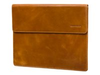 dbramante1928 Lyngby Envelope Generic Stand - Skyddsfodral för surfplatta - narvat läder - tan - 10" LNG1GT000811