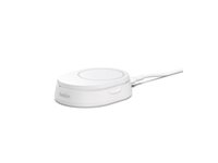 Belkin BoostCharge Pro - Trådlöst laddställ - magnetisk, konvertibel, med Qi2 - 15 Watt - 3 A - Fast Charge - vit WIA008BTWH