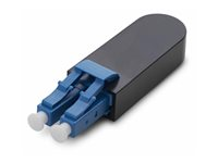 Startech - Loopback-adapter - TAA-kompatibel - LC/UPC enkelläge (hane) - fiberoptisk - duplex - 9 / 125 mikrometer - OS1/OS2 - blå LOOPBACKLCLC00DB