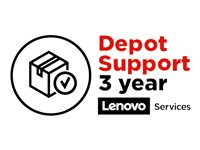 Lenovo Depot/Customer Carry In Upgrade - Utökat serviceavtal - material och tillverkning (för system med 1 års depå eller inkörningsgaranti) - 3 år (från ursprungligt inköpsdatum av utrustningen) - för Miix 520-12IKB; Tablet 10; ThinkPad 10 (1st Gen); 10 (2nd Gen) 5WS0F86266