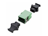 Startech - Kopplingsdon för nätverk - TAA-kompatibel - MTP/MPO/APC single-mode (hona) till MTP/MPO/APC single-mode (hona) - fiberoptisk - 9 / 125 mikrometer - OS1/OS2 - passiv - grön MPOSMAPCGNCOUPLER