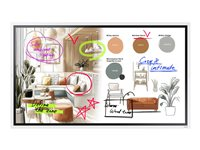 Samsung Flip WM65FX - 65" Diagonal klass WMFX Series LED-bakgrundsbelyst LCD-skärm - utbildning/företag - med inbyggd interaktiv whiteboard, pekskärm (multitouch) - Tizen OS - 4K UHD (2160p) 3840 x 2160 LH65WMFWBGCXEN