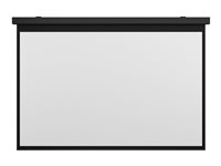 Multibrackets M Motorized Projection Screen Black Edition - Projektorduk - motoriserad - 108" (274 cm) - 16:10 - Matte White - svart 7350022735613