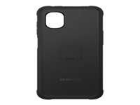 Samsung EF-PG736 - Skyddsfodral baksidesskydd för mobiltelefon - svart - för Galaxy Xcover 6 Pro EF-PG736CBEBWW