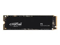 Crucial P3 - SSD - 1 TB - inbyggd - M.2 2280 - PCIe 3.0 (NVMe) CT1000P3SSD8