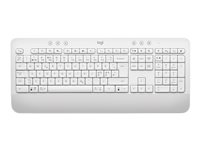 Logitech Signature K650 - Tangentbord - trådlös - Bluetooth LE - QWERTY - nordiskt (danska/finska/norska/svenska) - offwhite 920-010983