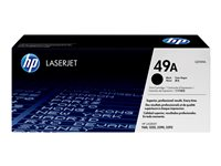 HP 49A - Svart - original - LaserJet - tonerkassett (Q5949A) - för LaserJet 1160, 1160Le, 1320, 1320n, 1320nw, 1320t, 1320tn, 3390, 3392 Q5949A