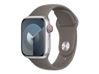 Apple - Band för smart klocka - 41 mm - storlek S/M - lera - för Watch (38 mm, 40 mm, 41 mm) MT373ZM/A