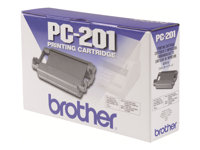 Brother PC201 - Svart - färgband - för Brother MFC-1770, MFC-1780, MFC-1870, MFC-1970; IntelliFAX 1170, 1270, 1570, 1575 PC201