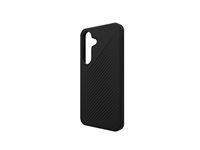 ZAGG Luxe - Baksidesskydd för mobiltelefon - svart - för Samsung Galaxy S25 702317261