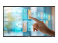 Philips 75BDL4252E - 75" Diagonal klass E-Line LED-bakgrundsbelyst LCD-skärm - interaktiv digital skyltning - med pekskärm (multitouch) - Android - 4K UHD (2160p) 3840 x 2160 75BDL4252E/00